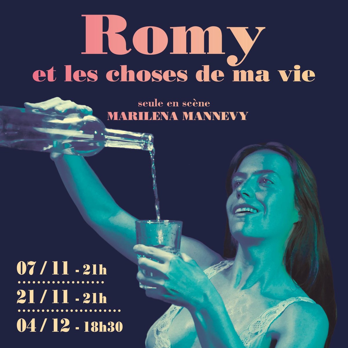 Affiche de Romy et les choses de ma vie avec Marilena Mannevy, saison 2026
